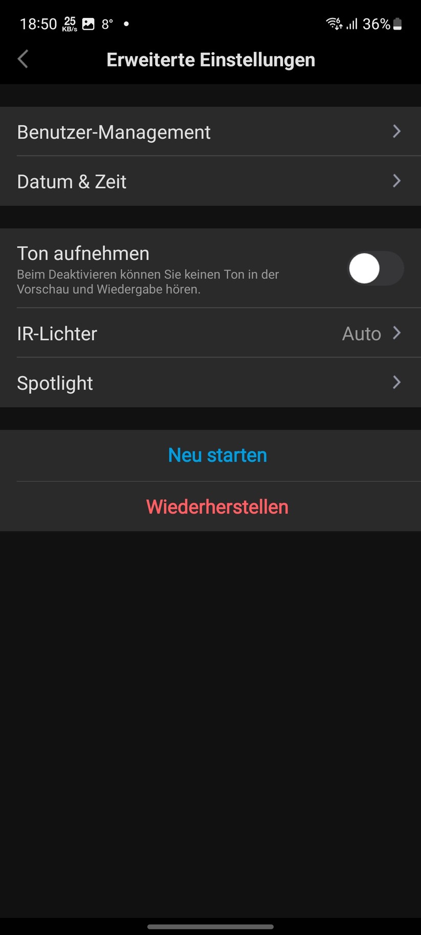 Reolink RLC-811A: App, Einrichtung, Einstellungen