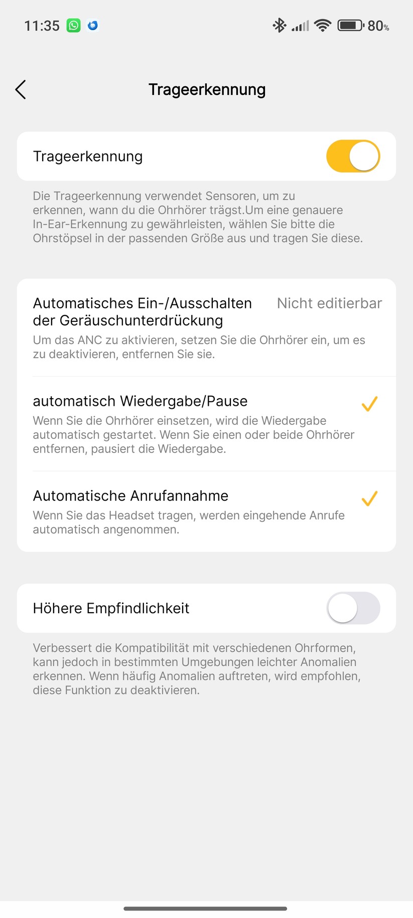 Earfun Air Pro 4+ Screenshot