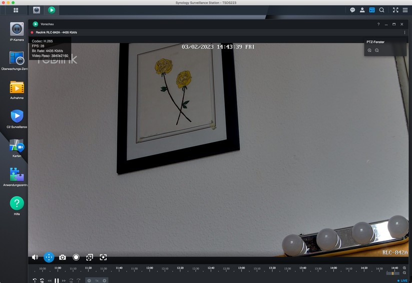 Synology Surveillance Station auf DS223