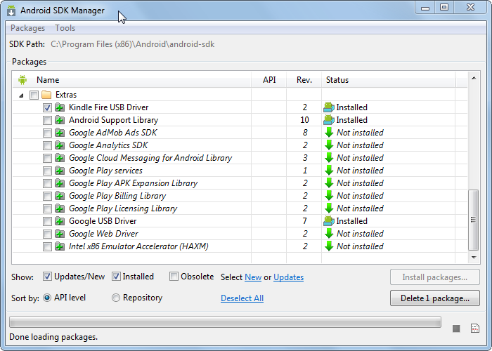 8. ADB-Treiber für Amazon Kindle Fire HD herunterladen