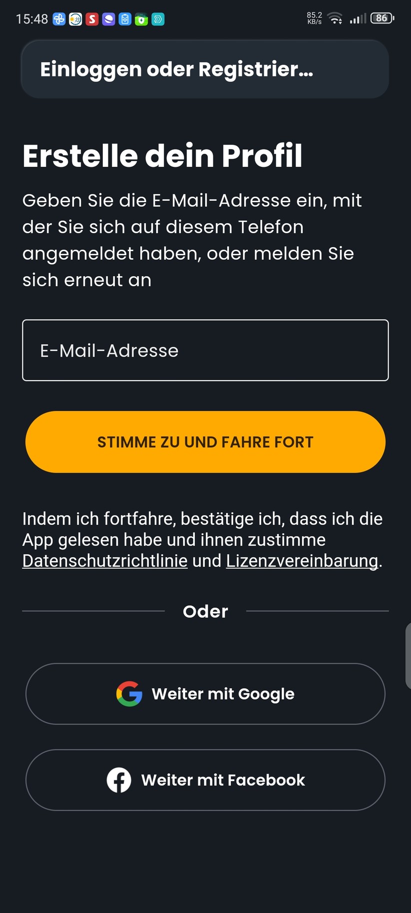 Einrichtung 