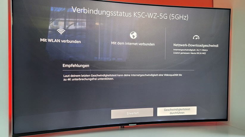 Fire TV Cube 2022: Einstellungen