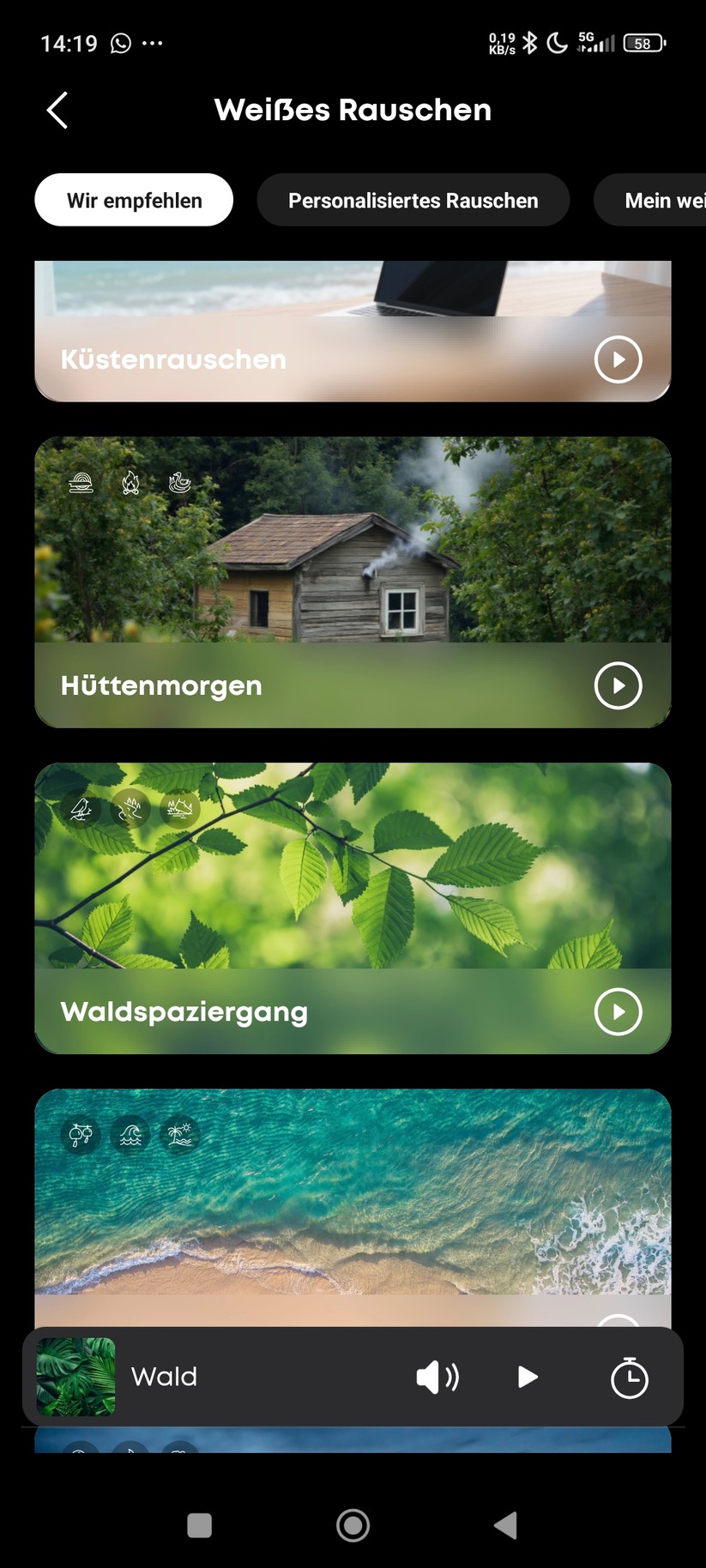 Soundcore Sleep A30 Screenshot