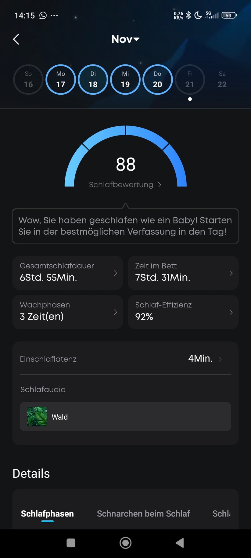 Soundcore Sleep A30 Screenshot