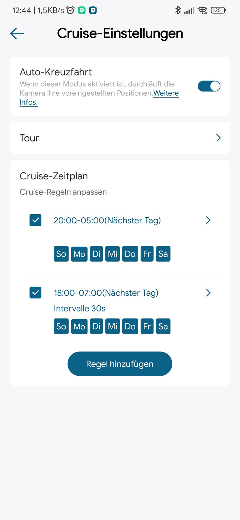 Eufy Floodlight Cam 2 Pro: Eines der Highlights ist das nach Nutzervorgaben automatische Scannen von definierten Zonen.
