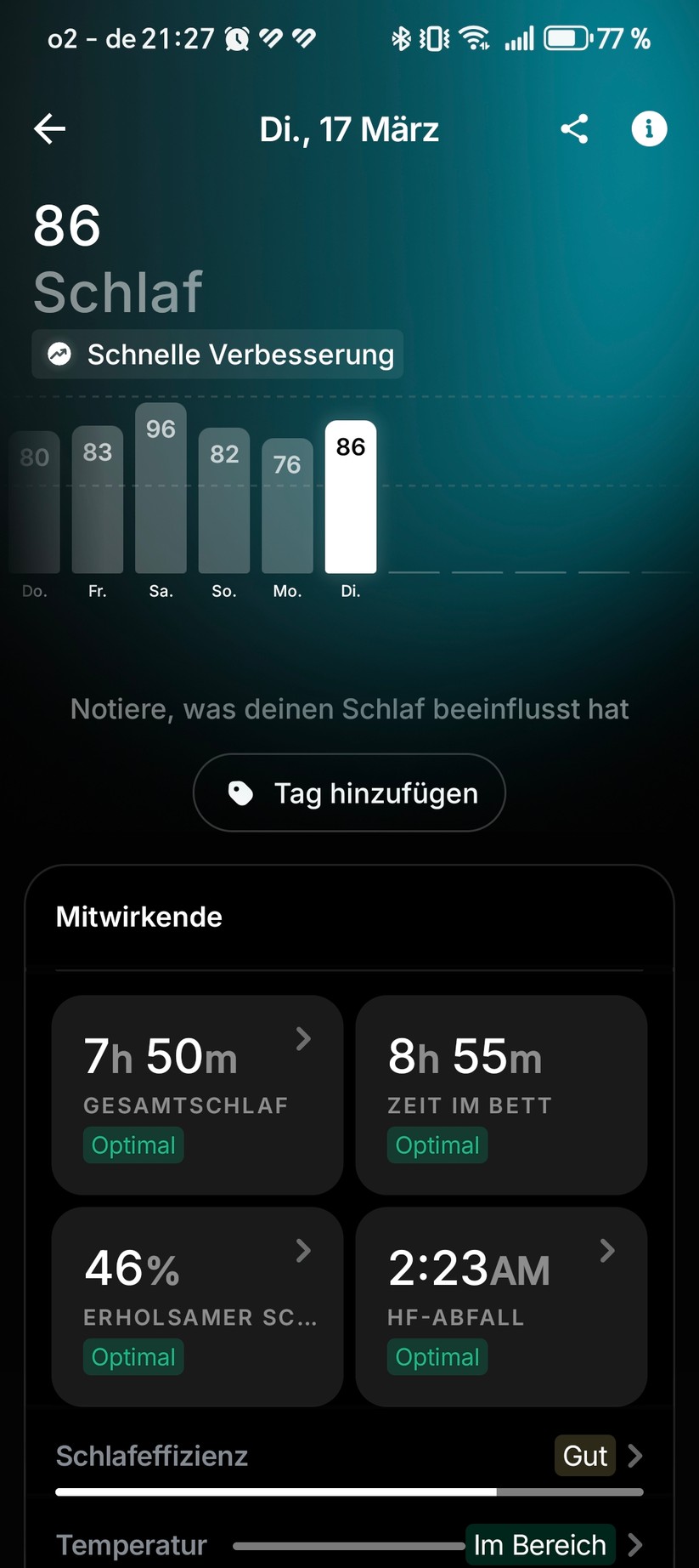 Ultrahuman Ring Air - App