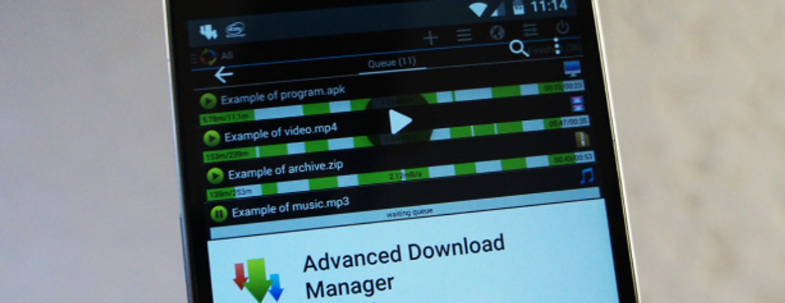 Advanced Download Manager für Android: Tool für Vielsauger