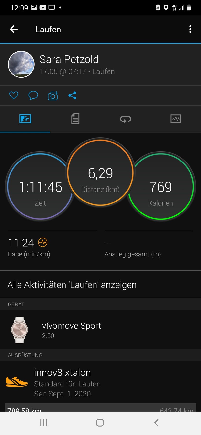 Garmin Vivomove - Garmin Connect
