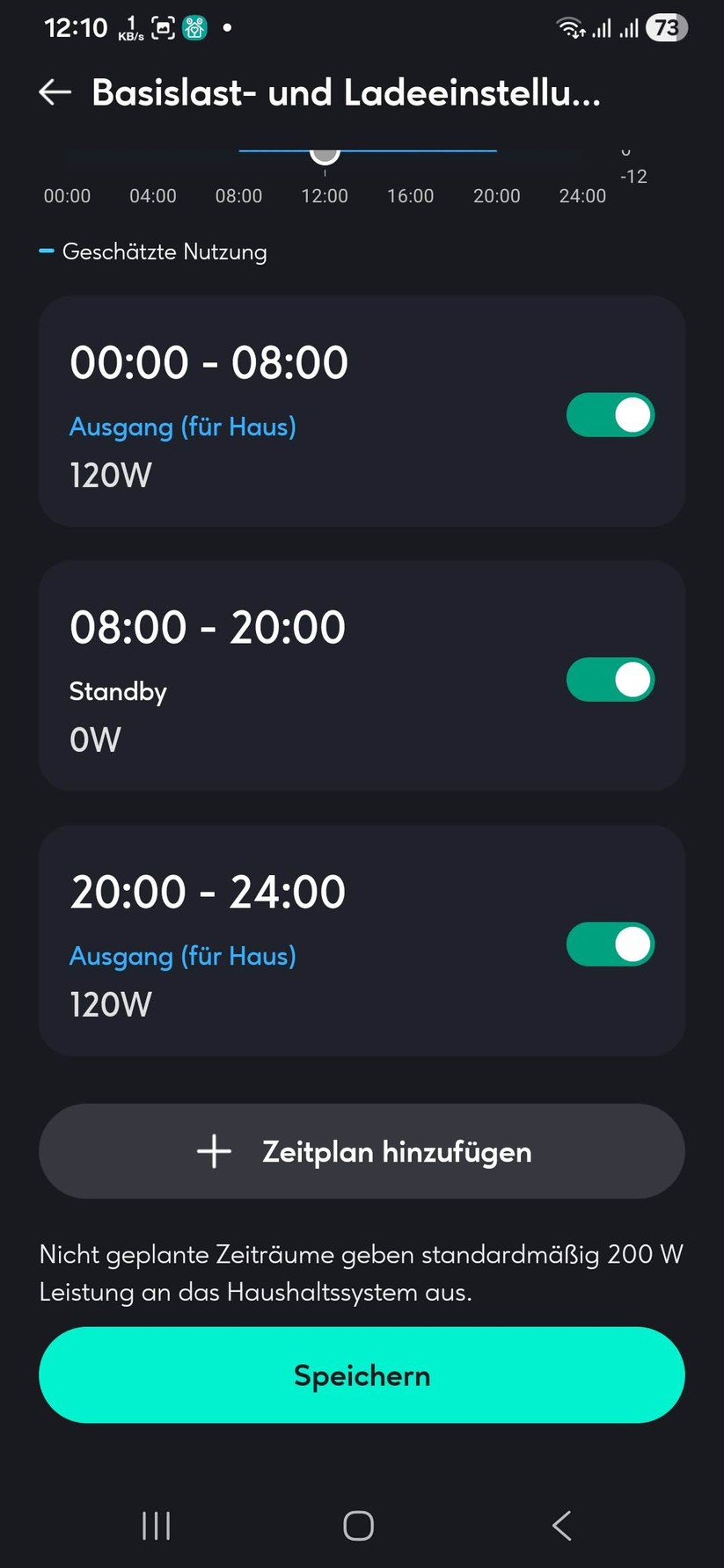 Die Zendure-App zeigt den Energiefluss zwischen PV, Akku, Haushalt und Netz sowie die Leistungen der beiden MPPT-Eingänge. Die grundlegende Bedienlogik ist nachvollziehbar, die wichtigsten Einstellungen sind sinnvoll gruppiert und schnell erreichbar.