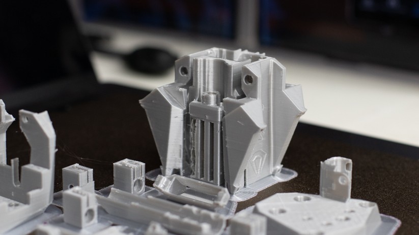 Testdruck des Creality Cr-10 Smart Pro.
