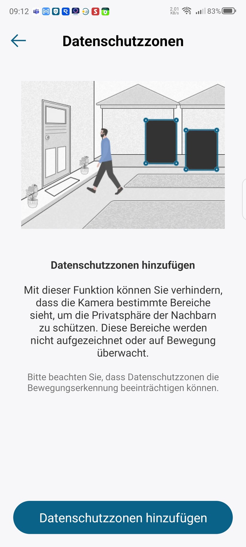 Eufy Video Doorbell E340: Konfiguration