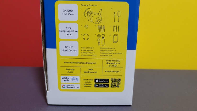 TP-Link Tapo C325WB: Gute Nachtsicht und Onvif-Support