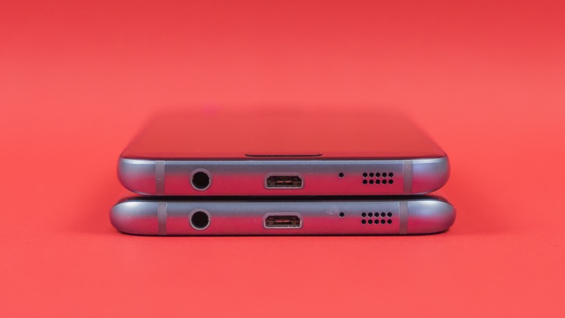 microUSB-Anschluss des Galaxy S7 und Galaxy S7 edge