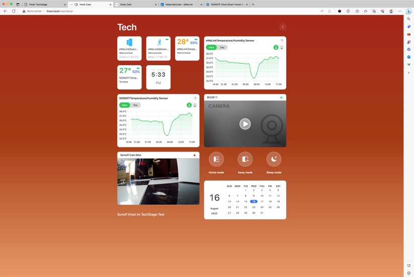 Smart-Home-Zentrale Sonoff iHost: Zigbee, Docker, Homebridge, Node-RED