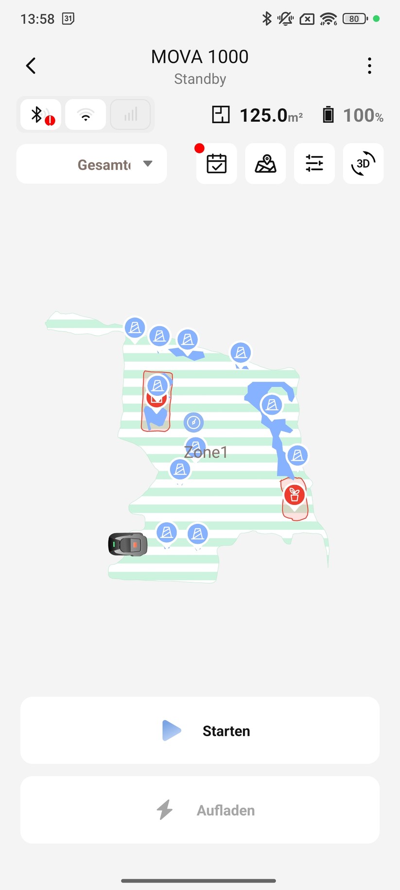Mova 1000 – App