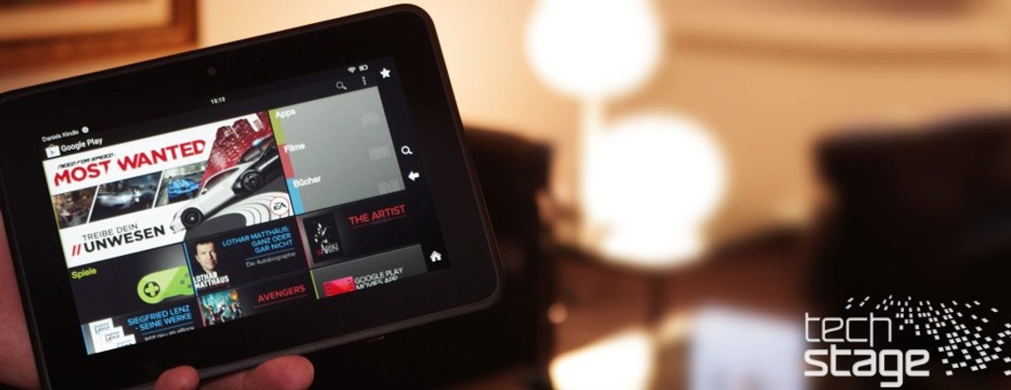 Alle Android-Apps für Amazon Kindle Fire HD mit Google Play