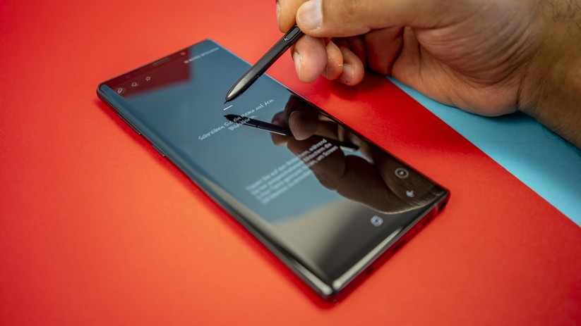 Trotz des Kondensators funktioniert der Samsung S Pen dennoch