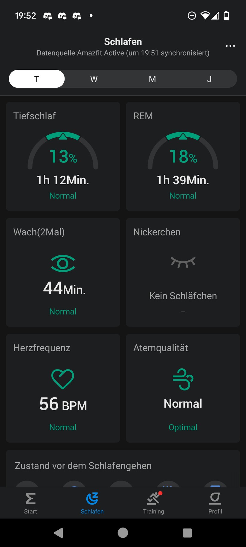 Amazfit Active - Zepp-App