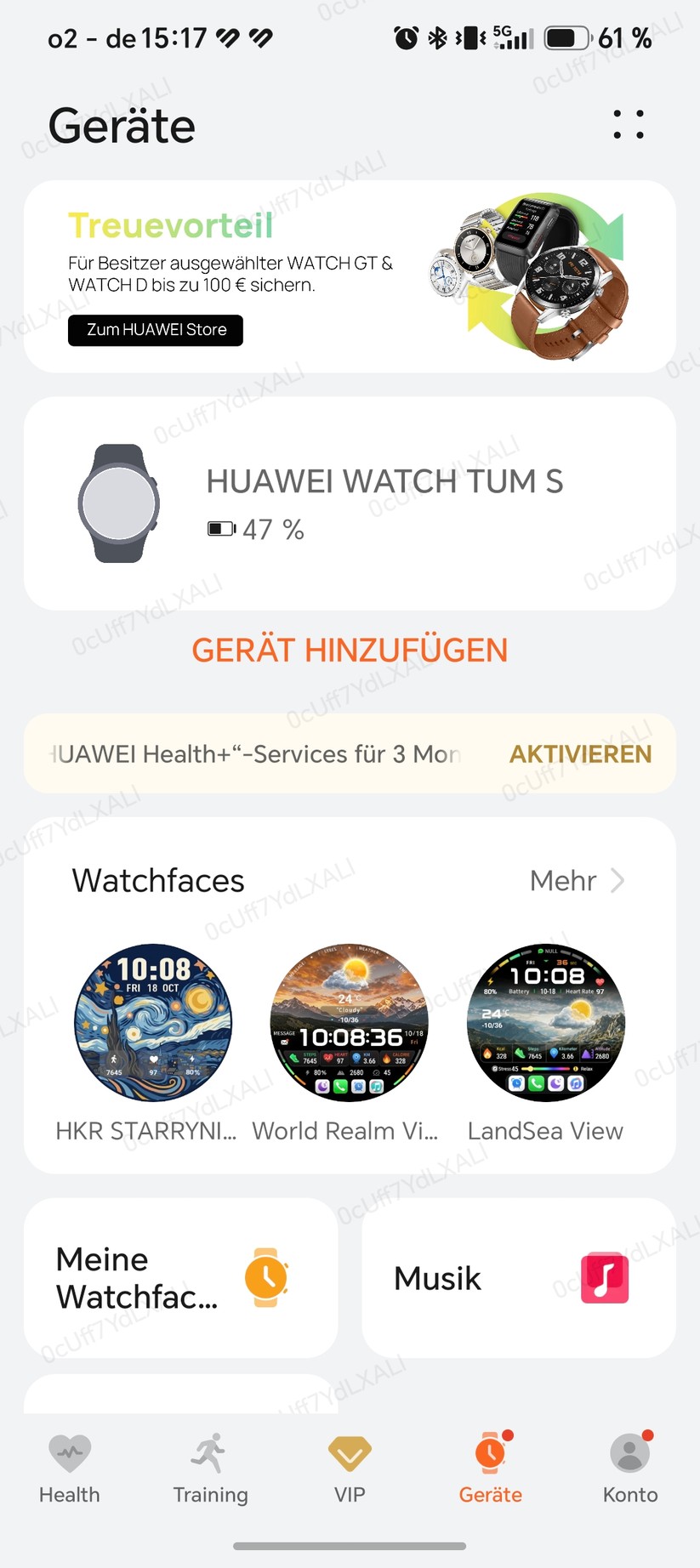Huawei Watch GT 7 Pro: Health App