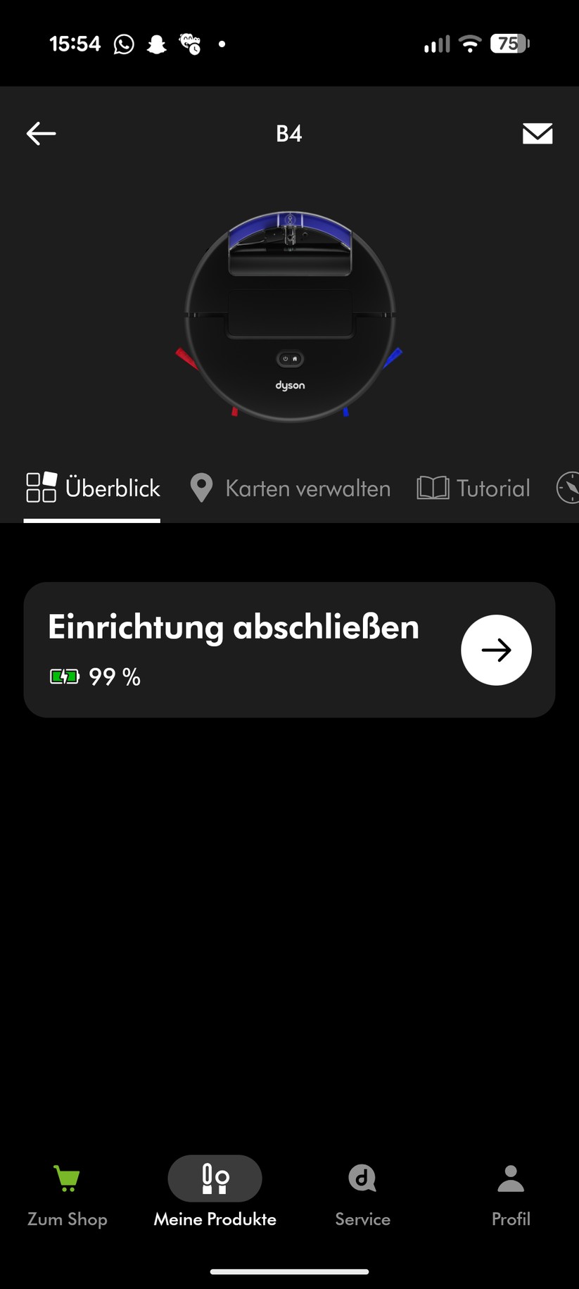 Dyson Spot + Scrub AI – App & Einrichtung