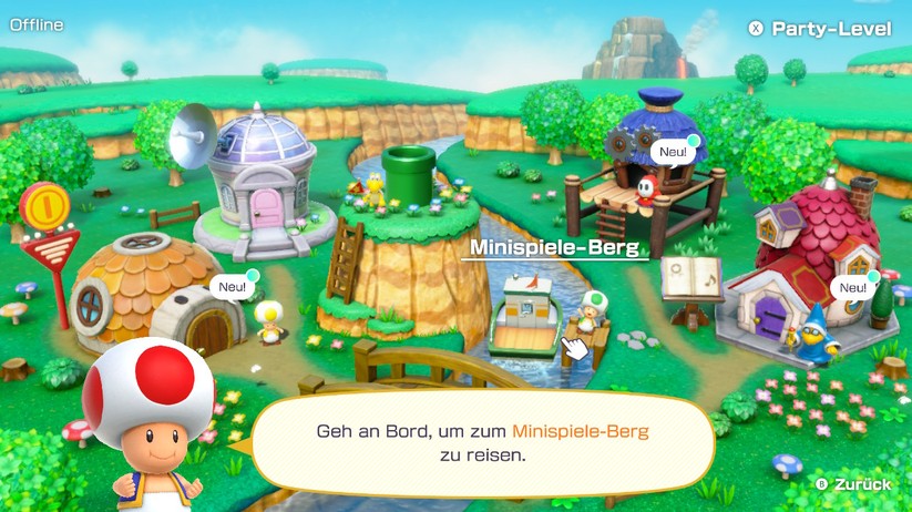 Mario Party Superstars auf der Switch 