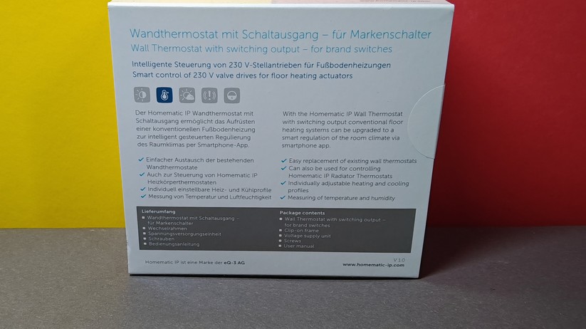 Smartes Thermostat für Fußbodenheizung: Homematic IP BWTH im Test ...
