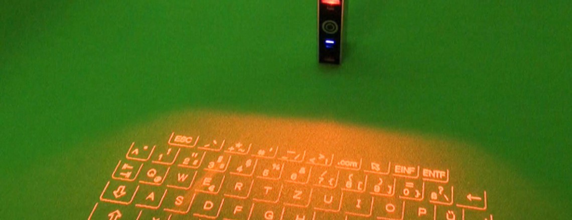 Test: Epic - Bluetooth-Tastatur mit Laserprojektion