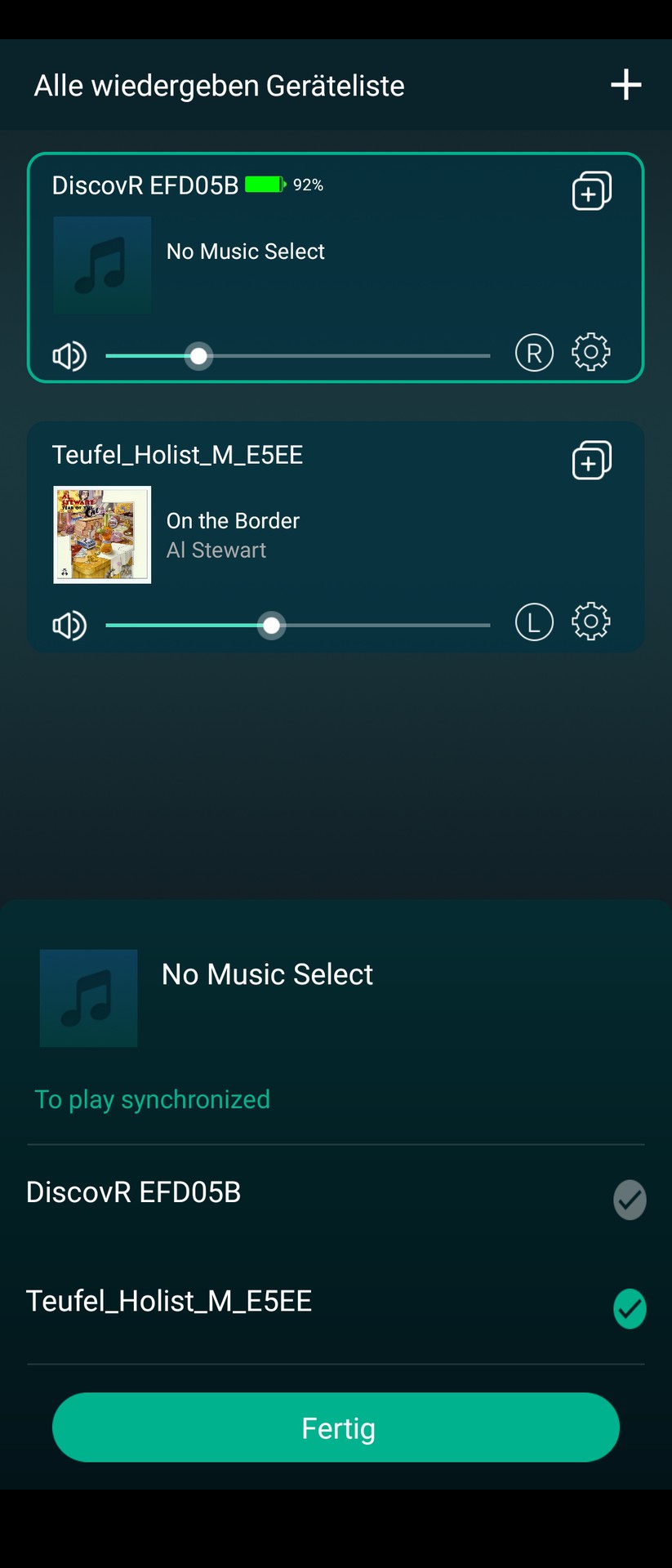 Teufel Holist M - Bilder App
