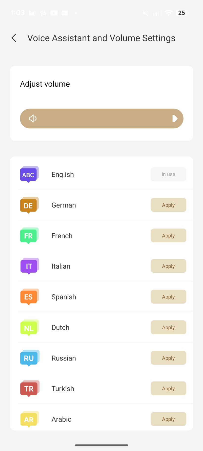 Mova M50 Ultra - Bilder App 