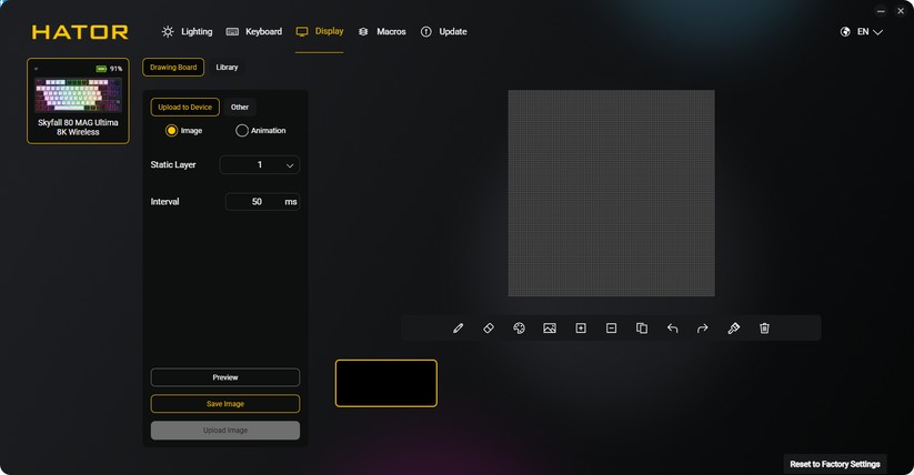 Hator Skyfall 80 Mag Ultima 8k Wireless - Bilder App