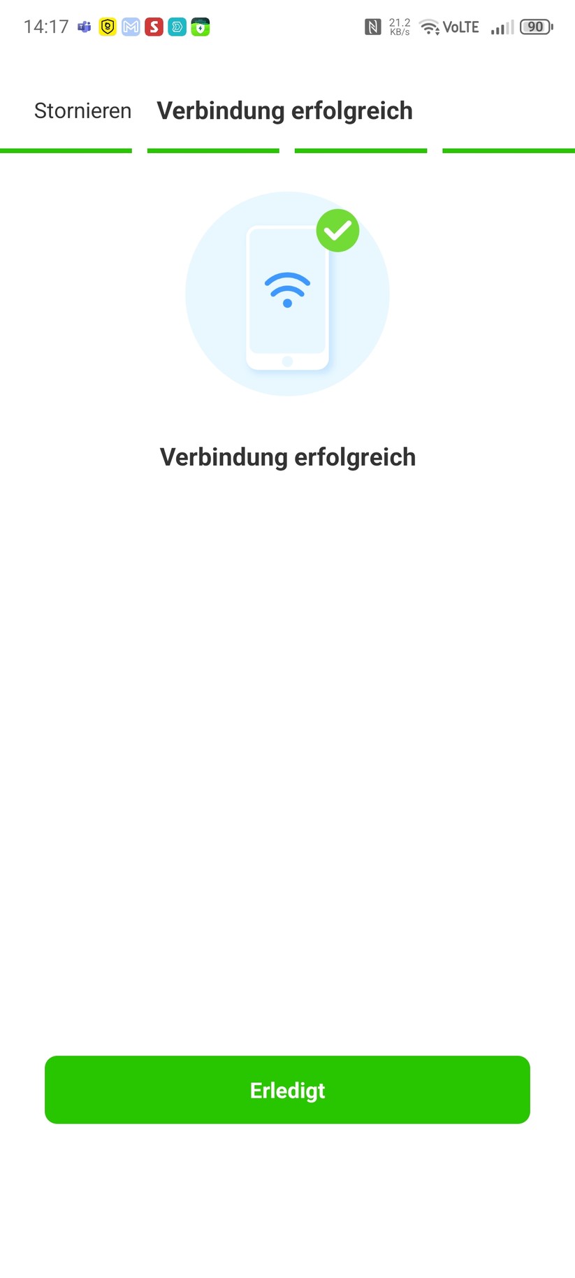 Roboup Raccoon 2 SE: Die Roboup-App liegt auf Deutsch und ist übersichtlich, sodass man den Mähroboter leicht konfigurieren und Zeitpläne erstellen kann.