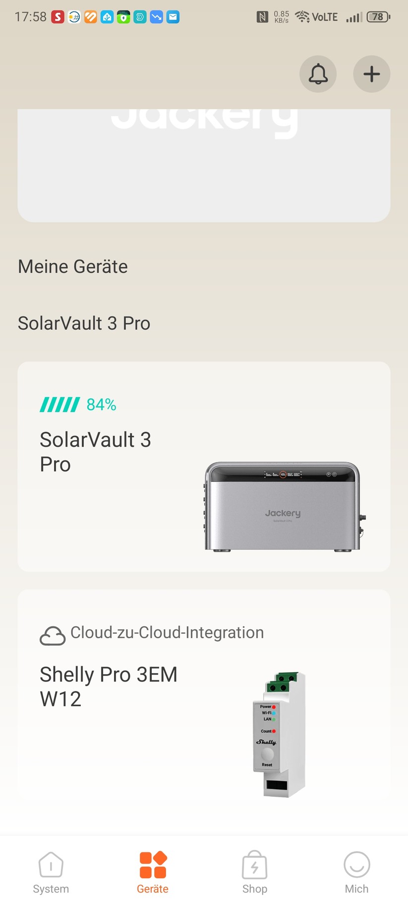 Jackery Solarvault 3 Pro: Die App ist übersichtlich und leicht zu bedienen. Für die Integration in Home Assistant muss man die MQTT-Zugang konfigurieren.