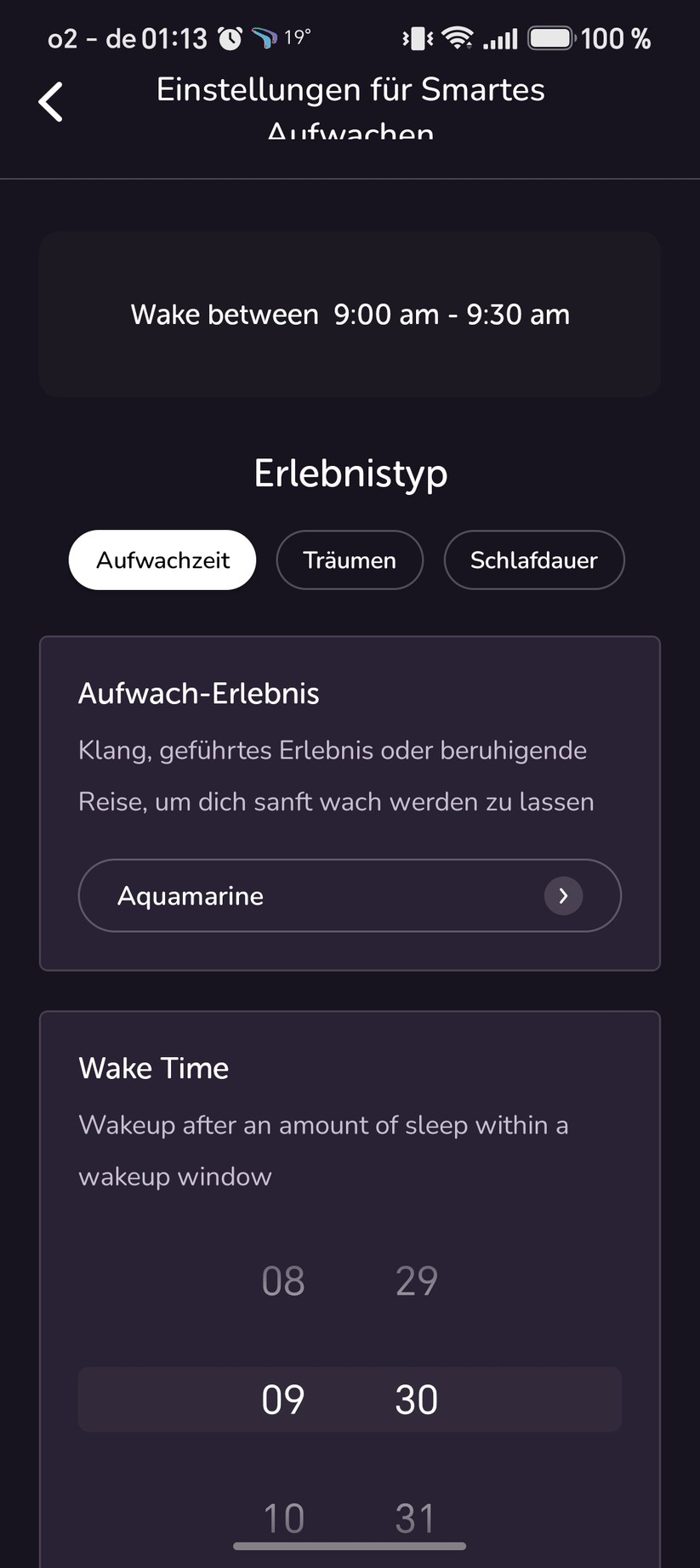 Muse S Athena: Smarte Weckfunktion