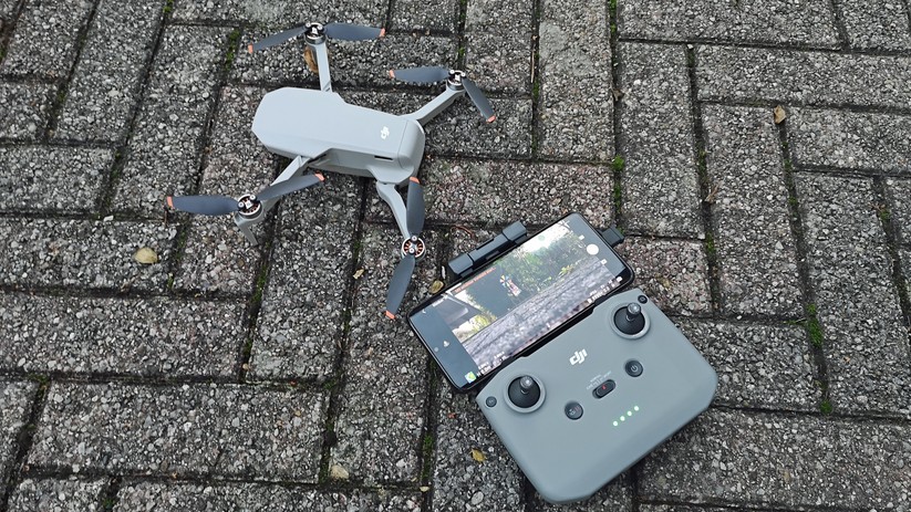 Vor dem ersten Start.