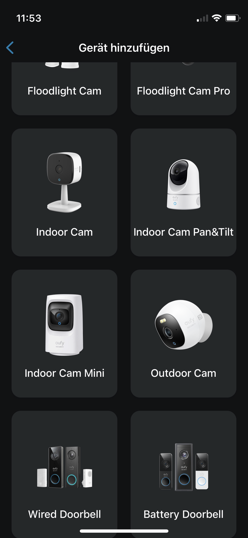 Eufy Indoor Cam 2K Pan &Tilt im Setup