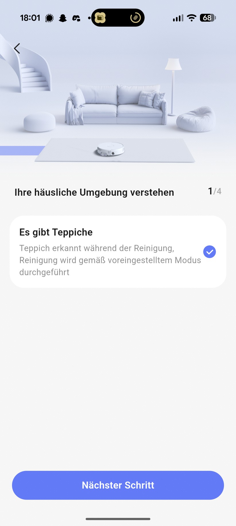 Narwal Freo 20 – App & Einrichtung