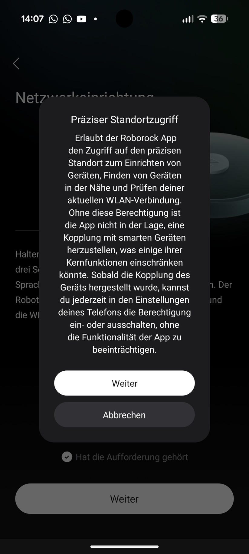Roborock Saros 20 – App & Einrichtung