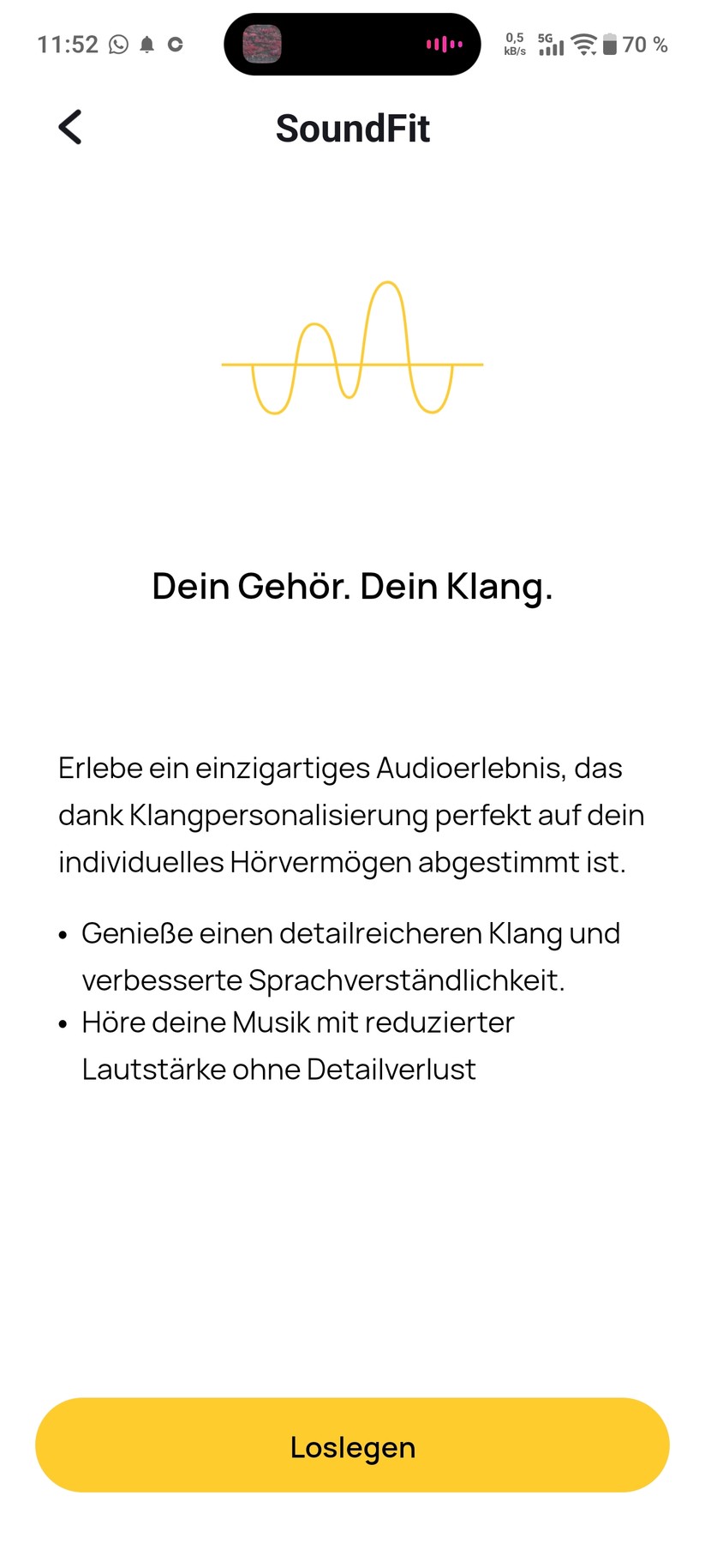 Baseus Inspire XH1 Screenshot