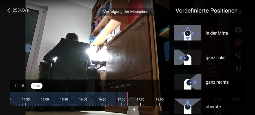 PTZ-Überwachungskamera Aqara E1: Inbetriebnahme, Homekit, Bedienung, Aufnahmen
