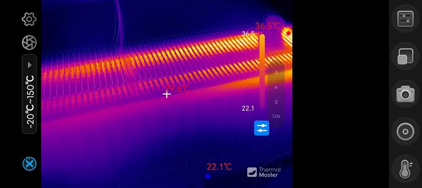 Thermal Master P4 - Wärmebildaufnahmen