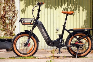  Klapprad-E-Bike mit tiefem Einstieg & 200 kg Zuladung