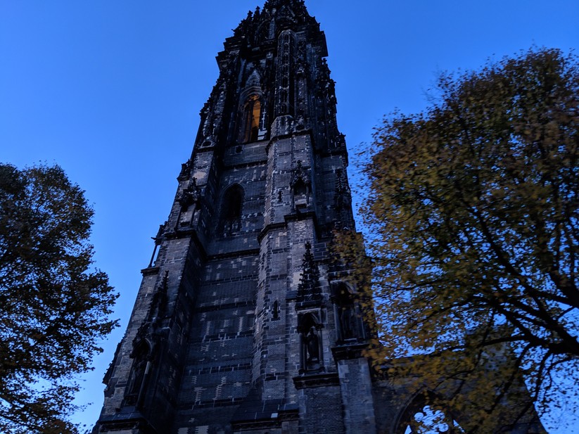 Aufnahme bei Nacht in den Morgenstunden