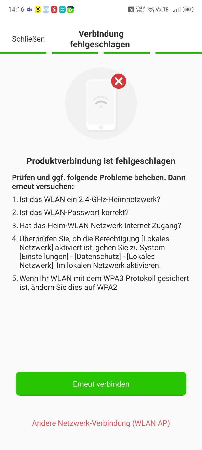 Roboup Raccoon 2 SE: Die Roboup-App liegt auf Deutsch und ist übersichtlich, sodass man den Mähroboter leicht konfigurieren und Zeitpläne erstellen kann.