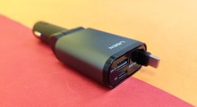 Das USB-Ladegerät Lisen 57 W für den Zigarettenanzünder