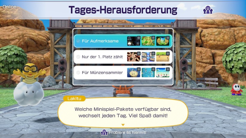 Mario Party Superstars auf der Switch 