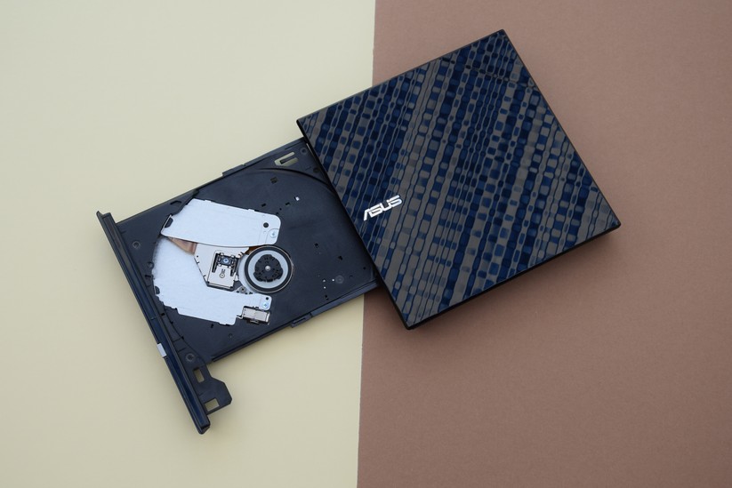 Der geöffnete Brenner. 