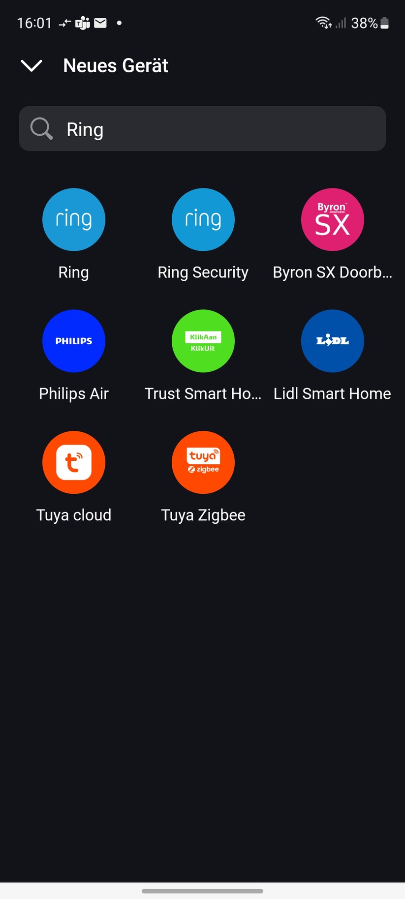 Ring Battery Video Doorbell Plus: Eine Integration in Homey Pro ist möglich.