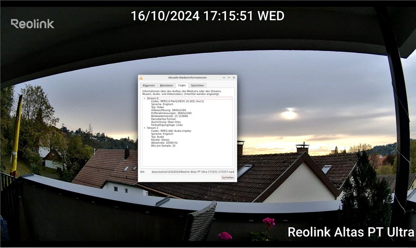 Desktop-Anwendung für Reolink Altas PT Ultra: PTZ-Überwachungskamera mit 4K, Wi-Fi 6, Akku, farbiger Nachtsicht und kontinuierlicher Aufnahme