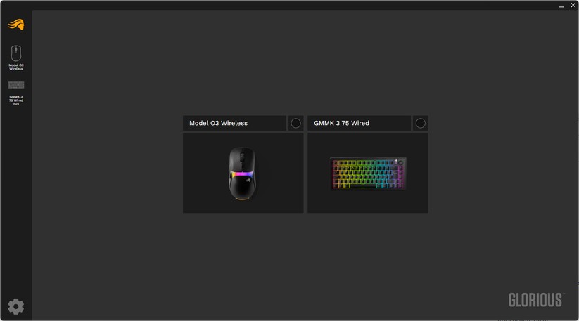 Glorious Model O3 Wireless - Bilder App