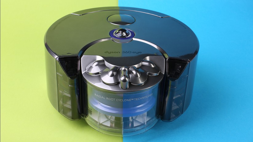 So sieht der 360 Eye von vorne aus.